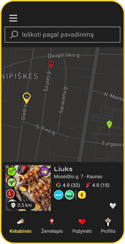 App in a phone